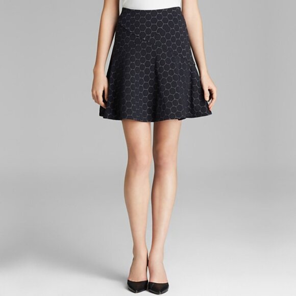 Marc By Marc Jacobs Leyna Dotty Fit & Flare Ponte Skirt ASO Spencer Hastings - Picture 4 of 11